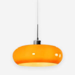 Luminous Bauhaus Retro Hanglamp Oranje